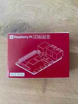 Raspberry Pi 4 Model B 4GB DDR4 RAM Brand New Free Ship • $56.99