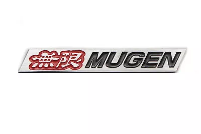 Mugen Chrome Badge Emblem Side Spoiler Fit For Honda GT Wing TypeR Civic Integra • $10.99