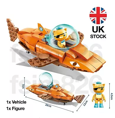 Octonauts Toy Kwazii GUP-B Tiger Shark Building Blocks Christmas Toy UK STOCK • £26.90