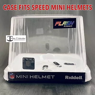 Riddell Speed Flash Alternate NFL Mini Helmet Retail Display Case Empty Custom • $6.99