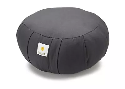 Zafu Meditation Cushion - Organic Cotton Round Yoga Meditation Cushion Pillow • $59