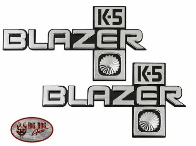 1981- 1988 K5 Blazer Fender Emblem Pair OER 14026441 - GM Licensed Part • $79.49