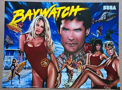 1995 SEGA Pinball Translite - Baywatch - NOS • $75