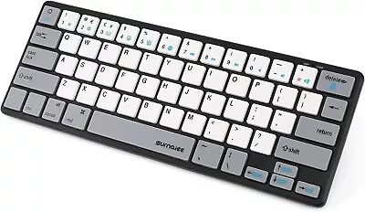 2.4GHz Wireless Keyboard Bluetooth For Laptop 2.4ghz Android Slim Mini Size • £9.90