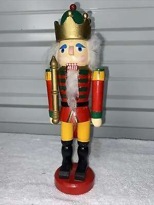 Vintage 12  Wood Christmas Nutcracker Soldier (1999) • $12.99