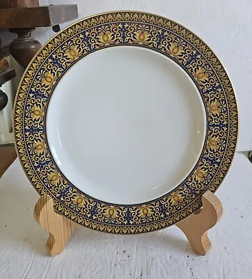 Stunning VERSACE Medusa Blue  Salad Plate  8 3/4  Rosenthal Unused • $49.99