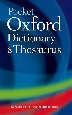 £9.02 • Buy Pocket Oxford Dictionary And Thesaurus - 9780199532865