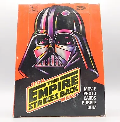 1980 Topps Star Wars THE EMPIRE STRIKES BACK Full Box 36 Sealed Packs Series 1 • $1279