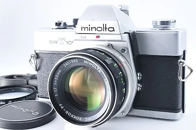 【EXC++++】MINOLTA SRT101 SLR Film Camera Body MC ROKKOR 55mm F1.7 Lens JAPAN #299 • $50.99