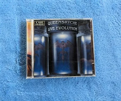 QUEENSRYCHE Live Evolution CD / DVD Set 2001 Progressive Metal Sanctuary  • $9.99