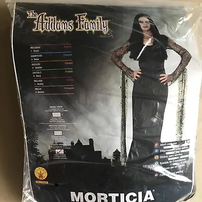 Rubies The Addams Family Morticia Costume Women’s Sz Large NEW • $31.50