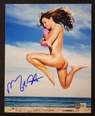 Miesha Tate Autographed Signed 8x10 UFC MMA Photo Cupcake Beckett BAC BJ24933 • $99.95