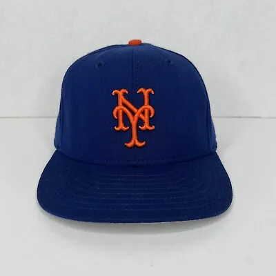 New York Mets Vintage New Era Fitted Hat Size 7 3/8 MLB Made In USA 100% Wool • $19.99