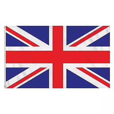 Small 3ft X 2ft Union Jack Flag Uk Gb Great Britain Brexit Brass Eyelet • £3.39