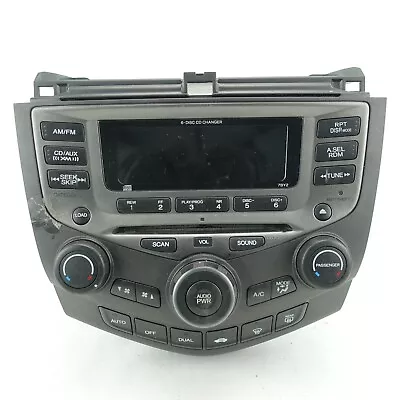 04 2005 2006 2007 Honda Accord Radio Stereo Dual Climate Control 120 Watt BAD CD • $169.99