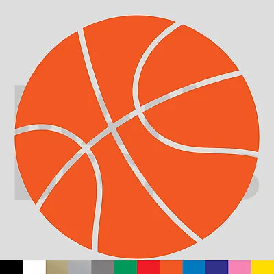 Basketball Vinyl Die Cut Decal Sticker - Sports • $11.99