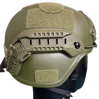 Uhmw-Pe Ballistic IIIA Bullet Proof Helmet Mich Size M / L High End Army Green • $166.66