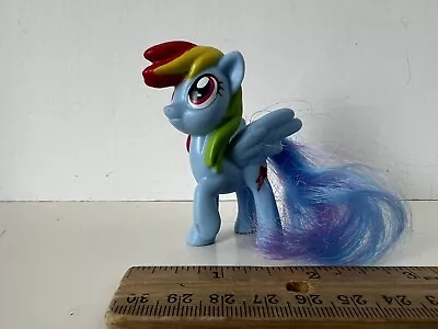 McDonald's Happy Meal Toy 2016 Hasbro My Little Pony Rainbow Dash Blue Tail • $3.99