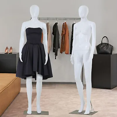 69  Detachable Female Mannequin Realistic Full Body Dress Form With Metal Base • $87.52