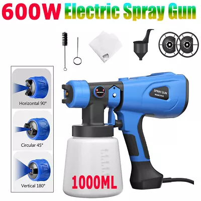 Handheld Paint Sprayer Gun Airless Wagner Electric 600W For Home Car Paint • £28.90