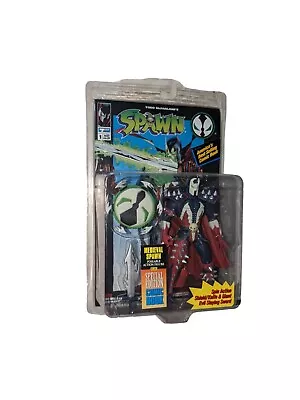 1994 McFarlane’s Todd Toys Medieval Spawn Series 1 Action Figure With Comic Book • $17.99