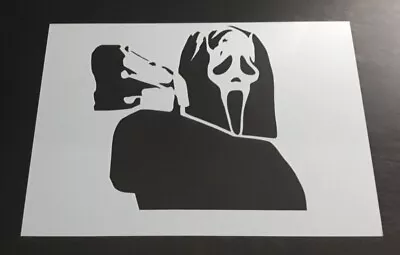 Ghostface Stencil - 6 Mil 8 X 11 • $7