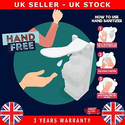 1 LITER Wall Mounted Dispenser For Public Hands Sanitizer Soap Shampoo • £6.99