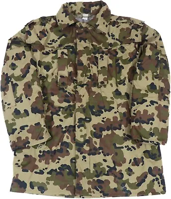 Large Romanian Army M94 / M93 Camo Winter Parka Liner And Hood Military Jacket • $59.85