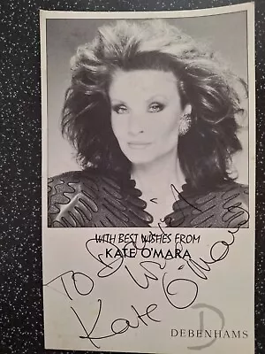 Kate O'Mara Autographed Photograph • £7.50