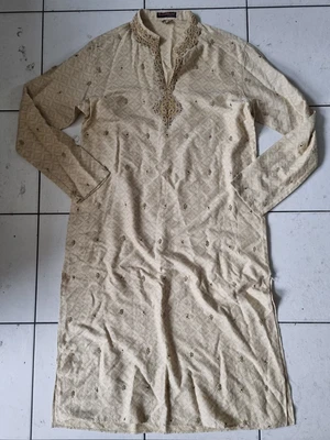 £10 • Buy Mens Pakistani Indian Sherwani Wedding Clothes 40  (100cm) Top And Bottoms 