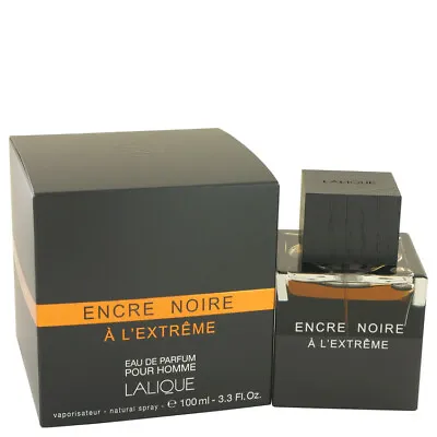 Encre Noire A L'extreme Men's By Lalique 3.4oz/100ml EDP Spray New In Box • $72.85