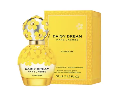 Marc Jacobs DAISY DREAM SUNSHINE Eau De Toilette Spray 50ml NEW & SEALED • £39.99