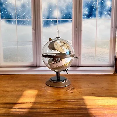 Sputnik Weather Station Thermometer Barometer Hygrometer Vintage Weather Station • $225
