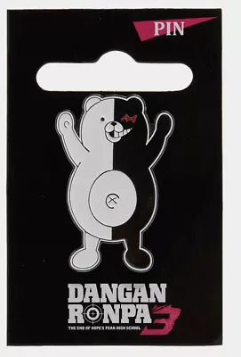 Monokuma Metal Enamel Pin Danganronpa 3 The End Of Hope's Peak High School New • $14.99