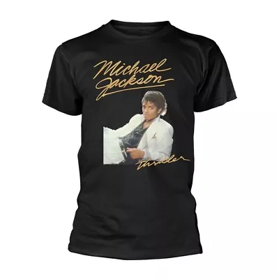 MICHAEL JACKSON - THRILLER WHITE SUIT BLACK T-Shirt XX-Large • £19.11