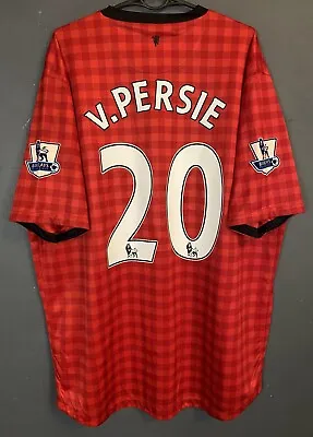 Van Persie Men Manchester United 2012/2013 Soccer Football Shirt Jersey Size 2xl • $149.99