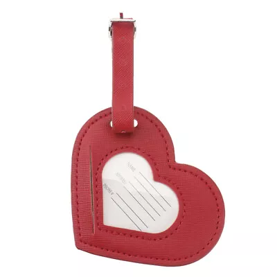 Love Heart Luggage Tag Unicorn Keychain Blue Airplane • £5.65