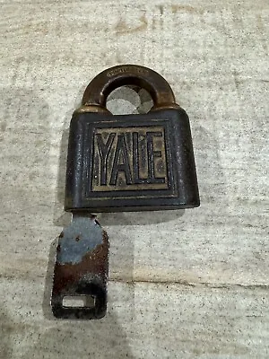 Vintage Yale & Towne Pin Tumbler Lock W/ Key - Model 805F • $39