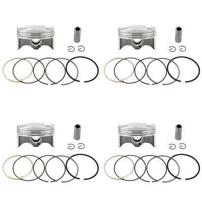 4X Piston Rings Pin Clips Kit +50 Bore 67.5mm For Yamaha YZF R6 2008-2017 • $310