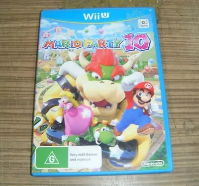 Nintendo Wii U Game - Mario Party 10 • $39.99