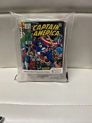 Captain America Marvel Comic Book Playing Cards & Tin • £12.99