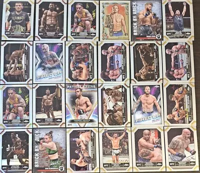 Chrome UFC Cards - Lot Of 48 #4 • $17.79