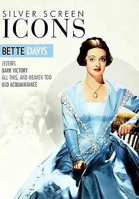 New DVD - Bette Davis - Jezebel + Dark Victory + Old Aquaintance + All This And  • $13.68