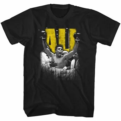 Muhammad Ali Super Ali Black Adult T-Shirt • $23.50