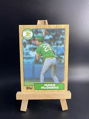 Mark McGwire Rookie Card 1987 Topps #336 • $3