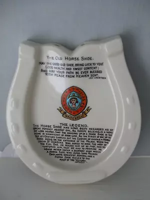 W H Goss Crested China Horse Shoe Maidenhead • £5