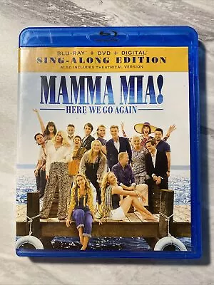 Mamma Mia!: Here We Go Again (Blu-ray DVD 2018) No Digital Code • $6.49