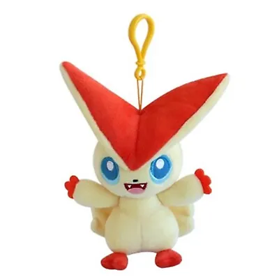 Pokemon Victini Authentic Plush Doll 5 Inch Backpack Keychain Keyring Gift Ideas • $20.80