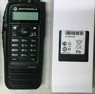 $4000 • Buy Qty 10 Motorola XPR6550 UHF 450-512mhz Portable Radios W/ New Batteries