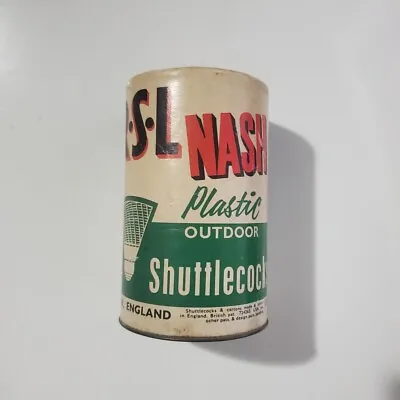 $12.74 • Buy Vintage RSL Nash Plastic Outdoor Shuttlecocks London England